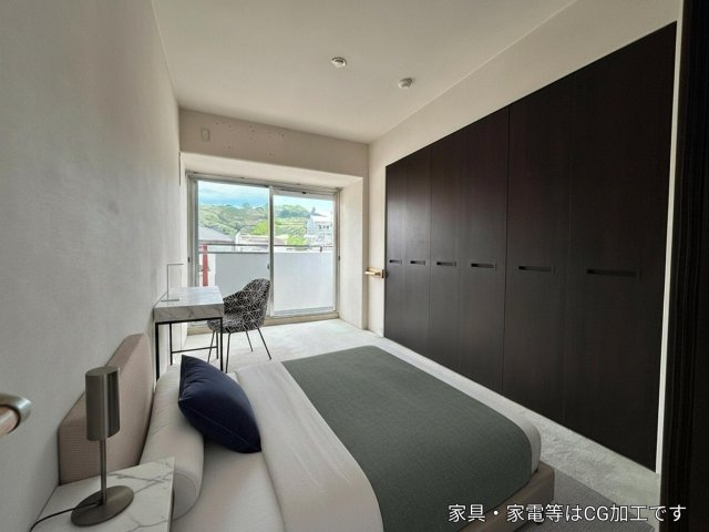 アルファガーデン本町の洋室|実際のお部屋にＣＧインテリアによるバーチャルステージングで、お部屋のイメージを表現しています。