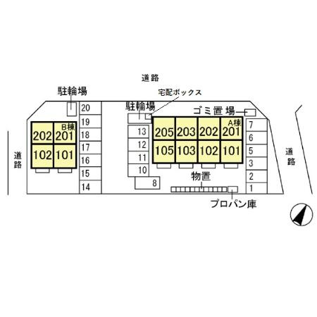 【区画図】