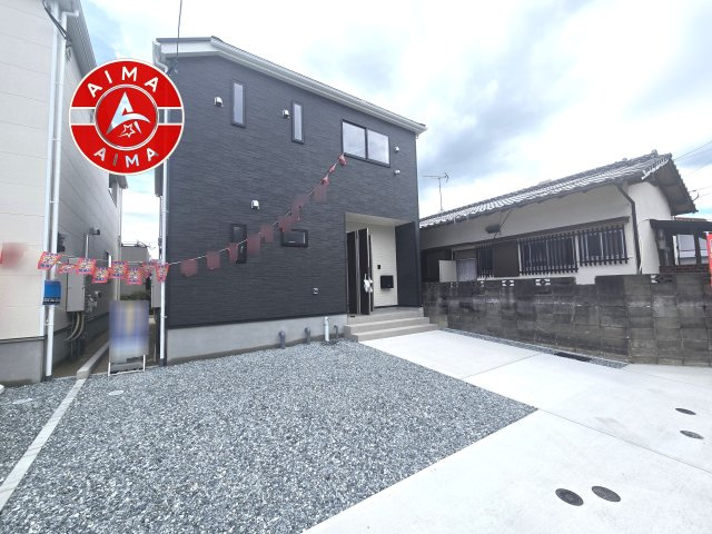 福岡市早良区干隈5丁目第16-2棟（2号棟）の外観|デザイン性のある外観です。