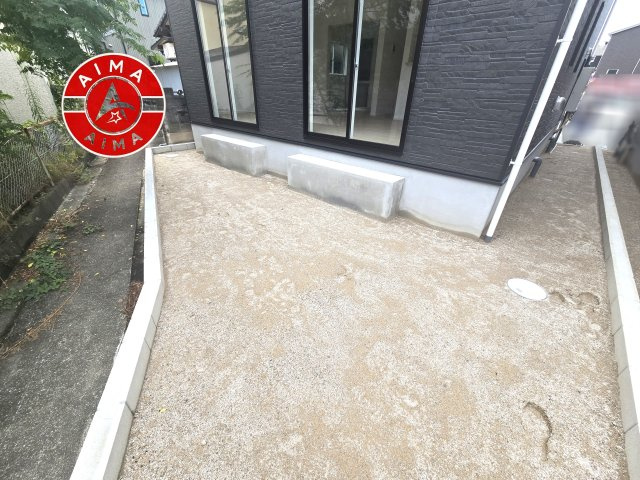 福岡市早良区干隈5丁目第16-2棟（2号棟）の外観|お庭で自由な時間を過ごせます。