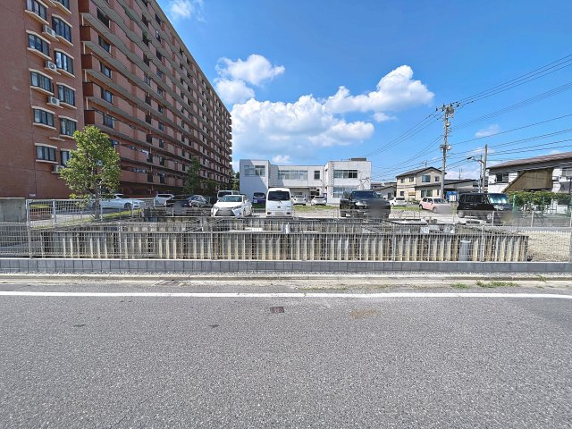 新築戸建・新築建売　郡山市愛宕町　橘小・第三中の前面道路含む現地写真