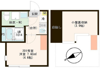 【間取り】 | Tクラシア篠崎