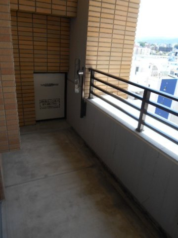 福岡市南区大楠２丁目の賃貸マンションのバルコニー