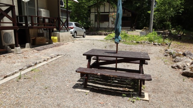 【中古】温泉郷りんどうが丘　※商談中※の庭