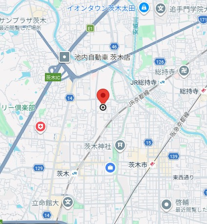 セリーゼウエストの地図