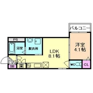 【間取り】 | F asecia 諏訪ノ森