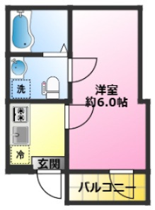 MｰSQUAREの間取り|元住吉駅徒歩7分♪