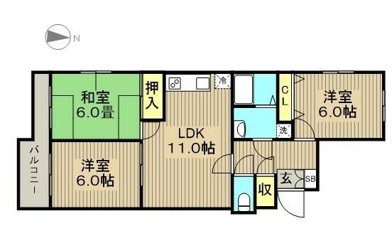 シェ・ソワの間取り