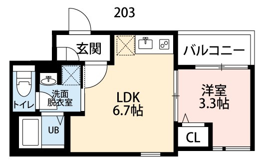 【間取り】 | Crecia花咲