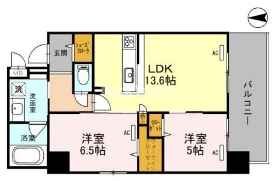 【間取り】 | クレストコート同心