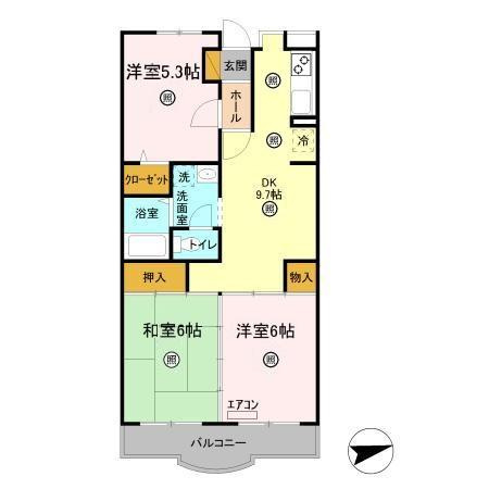 【間取り】 | グランドール北小金