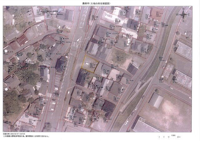 福岡県嘉麻市鴨生206-6の地図