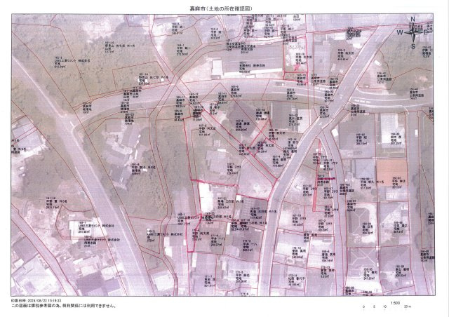 福岡県嘉麻市鴨生165-16の地図
