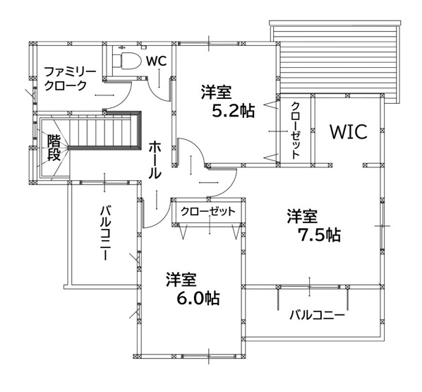 【間取り】 | 鞍手郡鞍手町大字中山9期1号棟