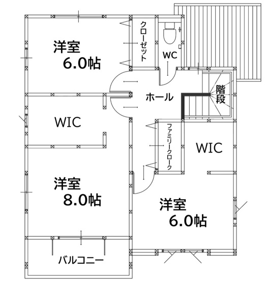 【間取り】 | 北九州市小倉南区南方1丁目1期1号棟