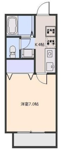 【間取り】 | シャロームＫ