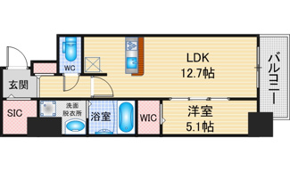 【間取り】 | フォレスト コナ名駅 | 略図の為、現状優先