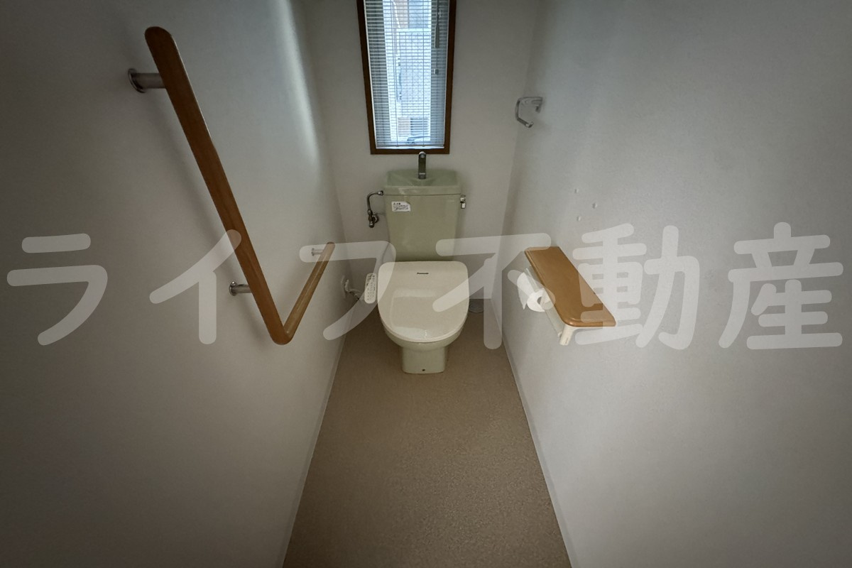 アクシス大阪のトイレ|ゆったりとした空間のトイレです