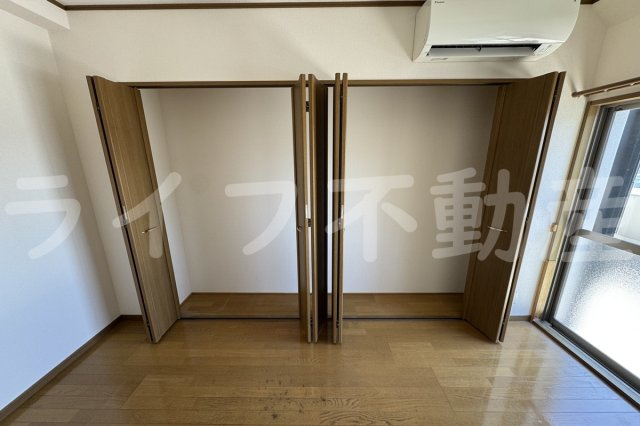 アクシス大阪の収納|収納のためのスペースです