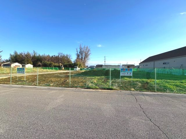 北葛飾郡杉戸町大字下高野の事業用地の外観
