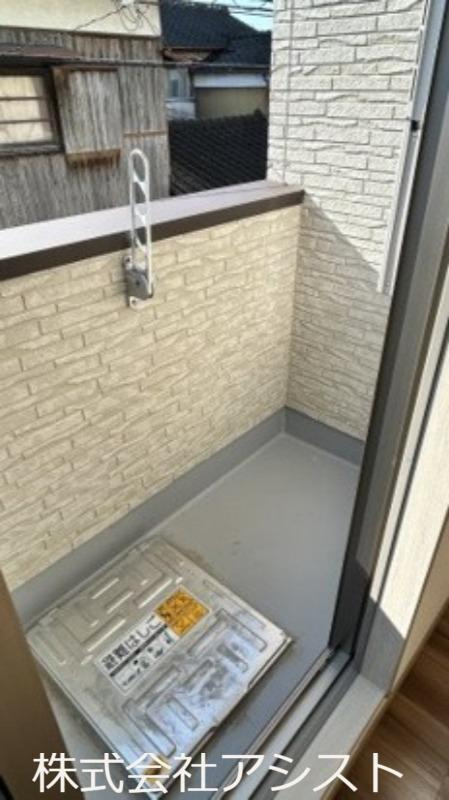 TRIOVE飯塚バスターミナル前のバルコニー|新築の為、イメージ写真