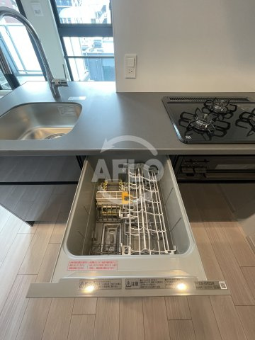 S-RESIDENCE福島diverseのキッチン|S-RESIDENCE福島diverse　食洗器