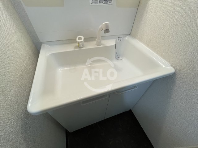 ロベリア弐番館　吉野小学校区の洗面所|ロベリア弐番館　独立洗面台