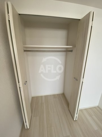 プレジオ海老江の収納|プレジオ海老江　クローゼット