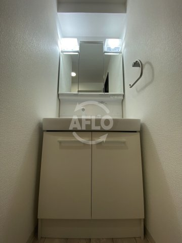 アーバネックス福島の独立洗面台|アーバネックス福島　洗面脱衣所