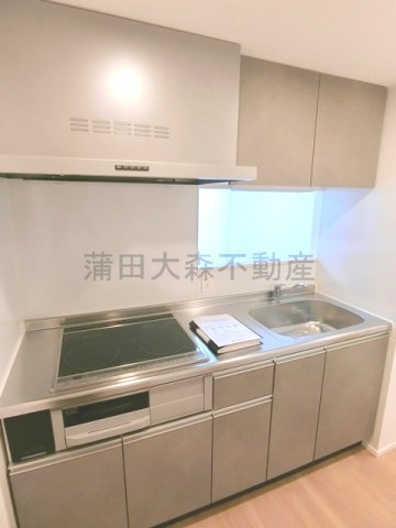 アグライア久が原のキッチン|3口IHグリル付システムキッチン