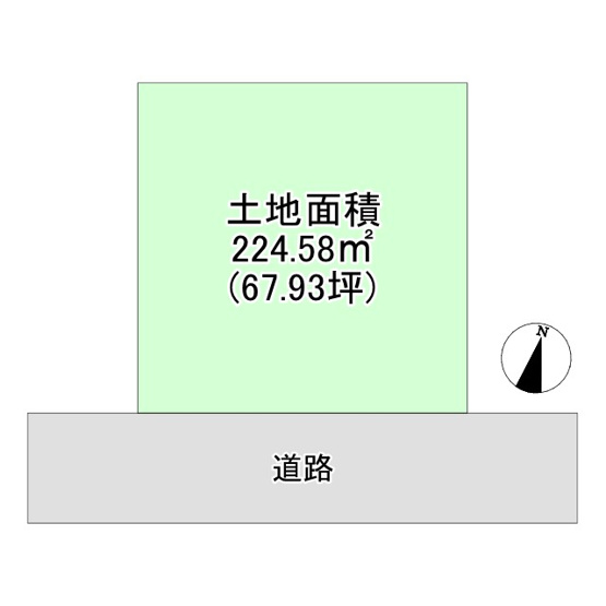 【土地図】 | ◆旭区川島町　建築条件なし売地◆