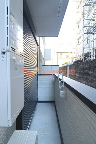 destino東町Ⅱのバルコニー|お洗濯にも便利なバルコニー付き