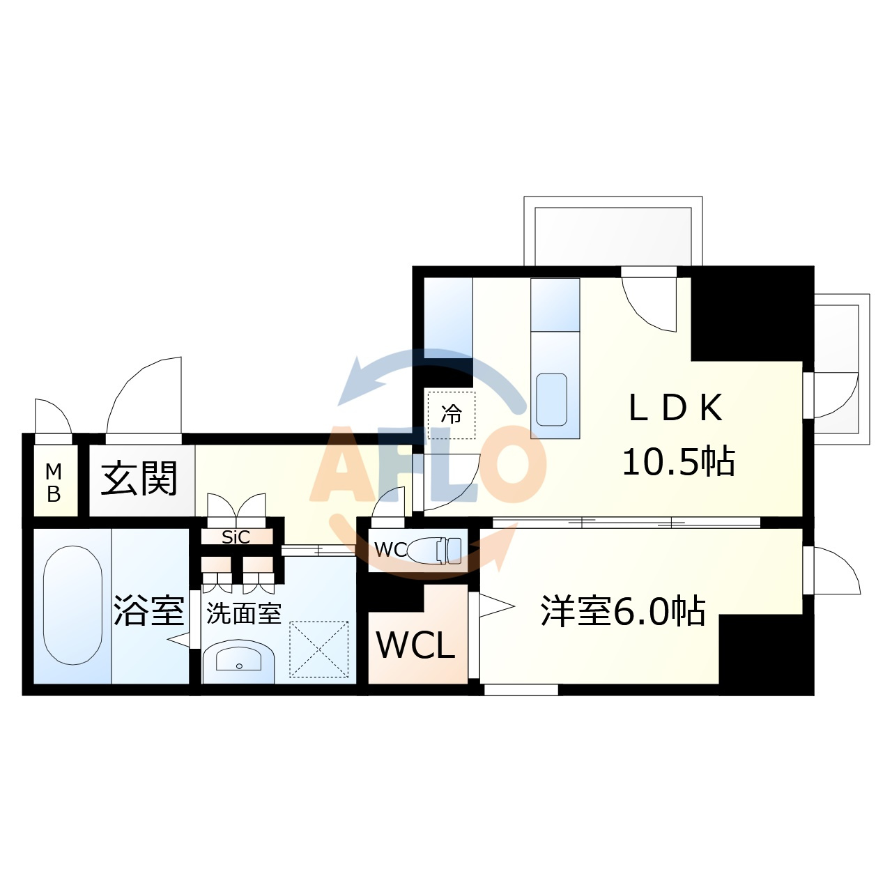 La CASA石ヶ辻の間取り|La CASA石ヶ辻　間取り