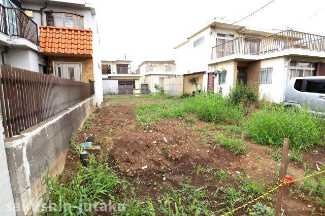 勝田台３丁目　売地の外観|勝田台３丁目　売地　建築条件なし　約35.3坪　東南側4.5ｍ公道面