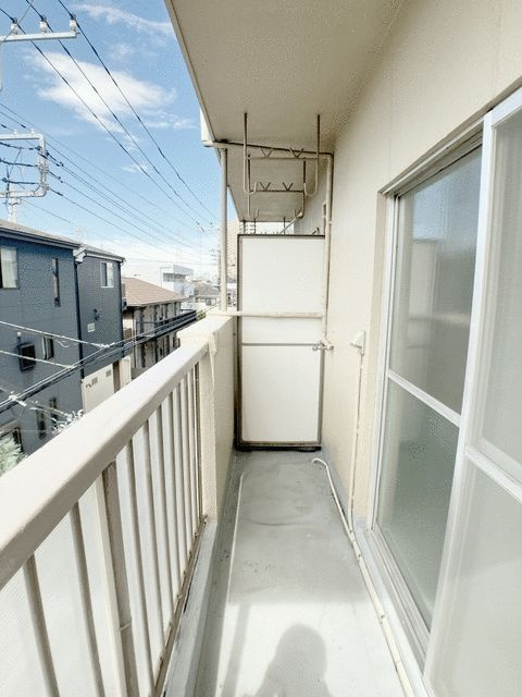 永島ビルのバルコニー