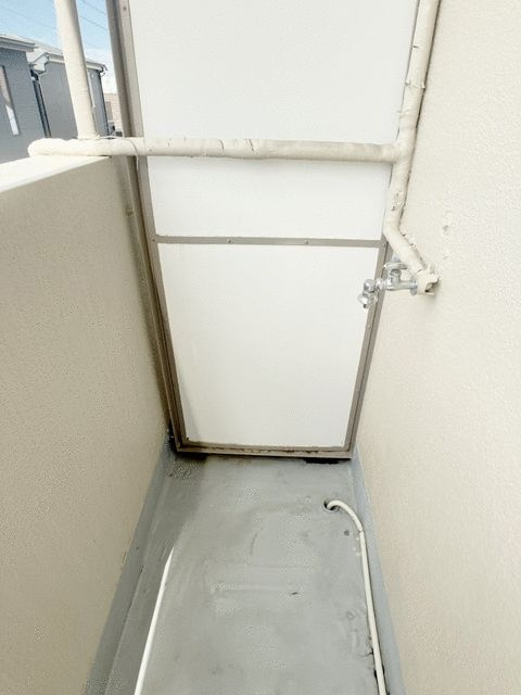 永島ビルのバルコニー
