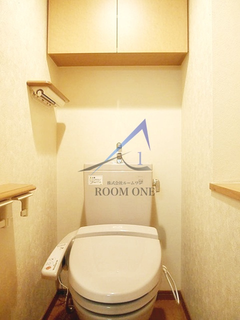 ルーブル白金高輪弐番館のトイレ|トイレです。