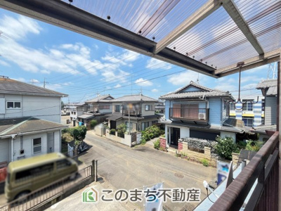 【展望】 | KEM小山市東間々田１期中古戸建 | バルコニーからの眺めです！