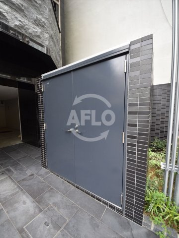 プレサンス北浜オリジンのその他共用部分|プレサンス北浜オリジン　ゴミ置場