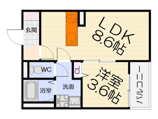 【間取り】 | F+style西取石5号館