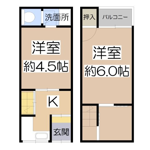 【間取り】 | レトロハウス田辺Ⅱ | レトロハウス田辺Ⅱ