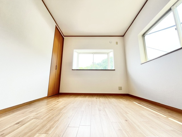 錦織南戸建の寝室