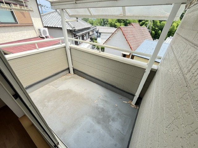 錦織南戸建のバルコニー