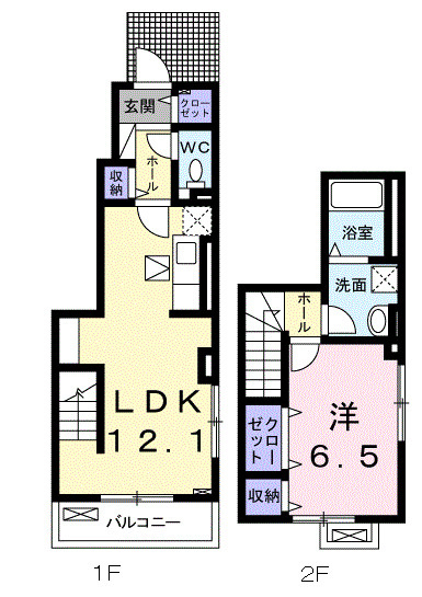 【間取り】 | クレアージュ