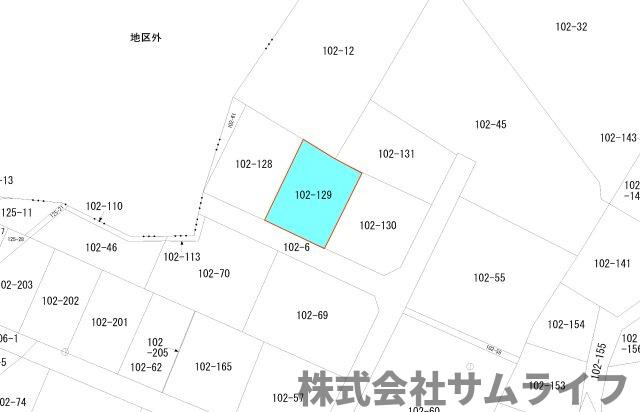 【土地図】 | 花瀬売地