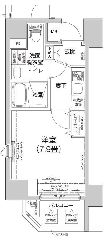 ティモーネ上野の森ノース の間取り