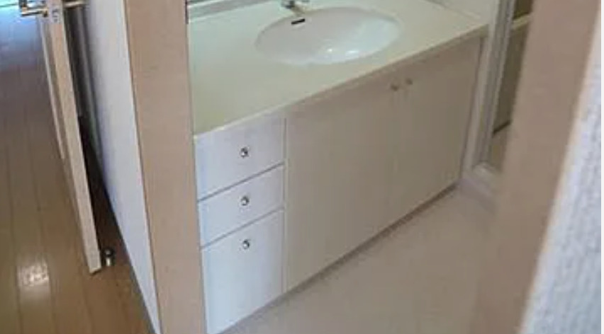 デュエット北千住クレアの独立洗面台