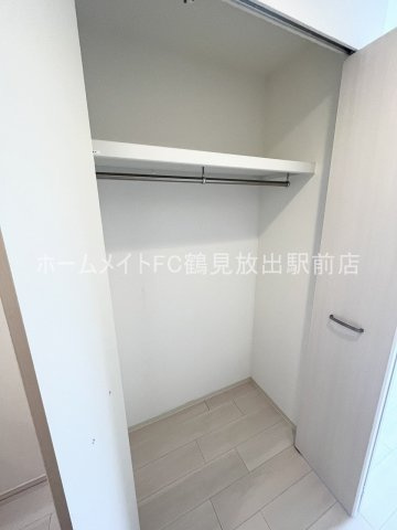 大阪市鶴見区放出東３丁目の賃貸マンションの収納