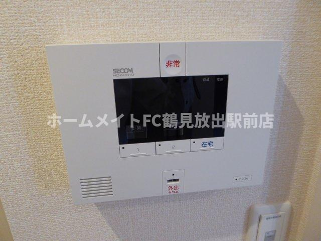大阪市鶴見区中茶屋２丁目のハイツのセキュリティ