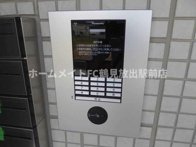 大阪市鶴見区中茶屋２丁目のハイツのセキュリティ
